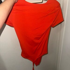 Women's Orange Top
